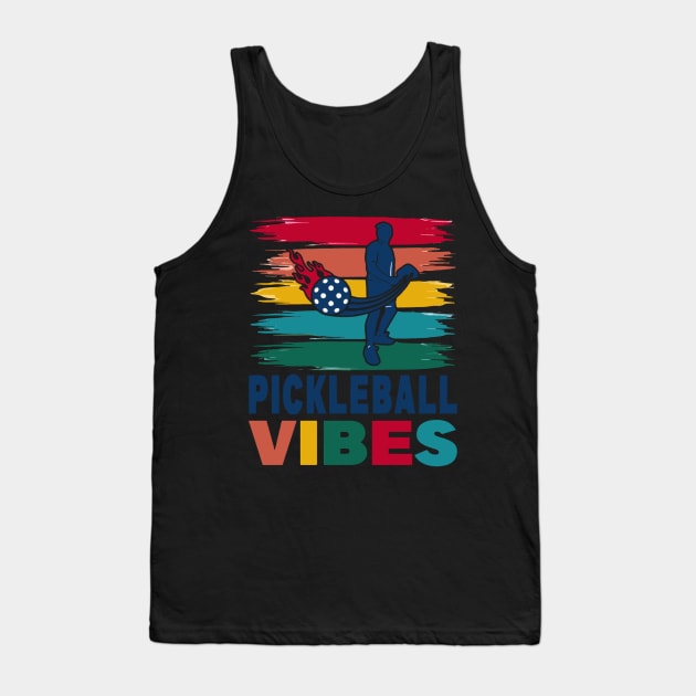 Pickleball - Pickleball Vibes Tank Top by rhazi mode plagget